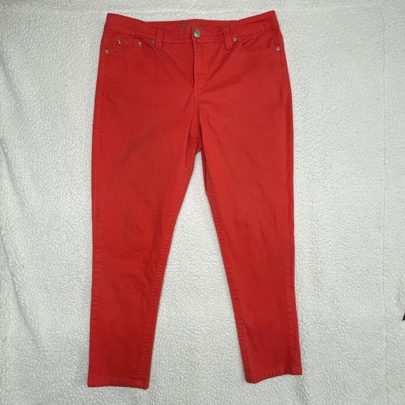 Women’s ND Weekend Orange 16 Jeans - Picture 1 of 14